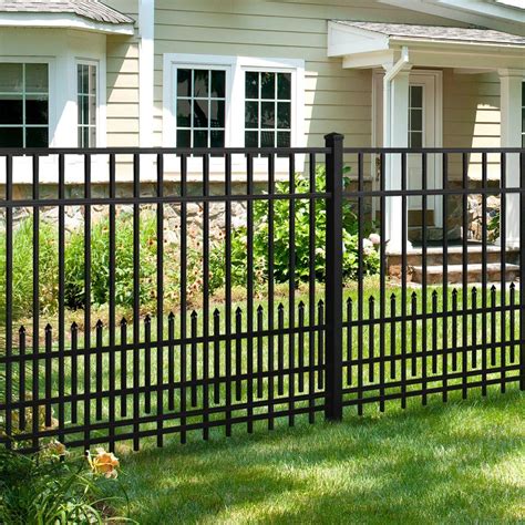 home depot aluminum fence panels|aluminum fence supply near me.